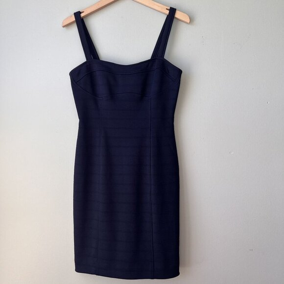 Banana Republic Navy Blue Sleeveless Dress Size 6 - Picture 1 of 3
